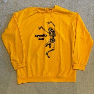 Large Halloween Light Weight Crewneck